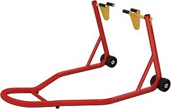 ** Alternativas efectivas al soporte de moto tipo caballete delantero