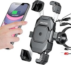 Características Esenciales de un Soporte de Móvil con Carga Inalámbrica para Moto