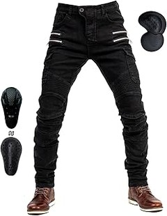 Mejores lugares para comprar pantalones vaqueros de moto con protecciones a buen precio