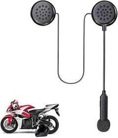 ¿Cuál es el precio promedio de los auriculares finos para casco de moto?