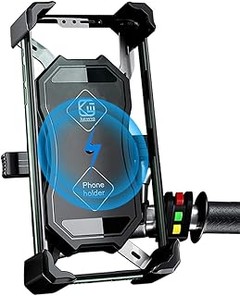 Beneficios de usar un soporte de móvil con carga inalámbrica en tu moto