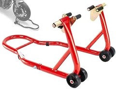 ¿Por qué elegir un soporte de moto tipo caballete delantero?