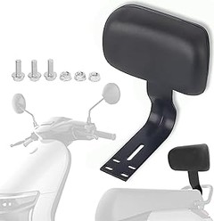 Pros y contras de usar respaldos y asientos confort para pasajeros en motos