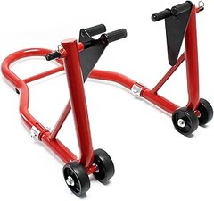 Ventajas y desventajas de usar un soporte de moto tipo caballete delantero