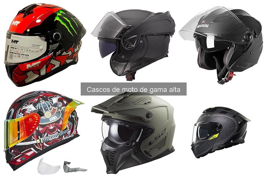 Accesorios Esenciales para Cascos de Moto de Gama Alta
