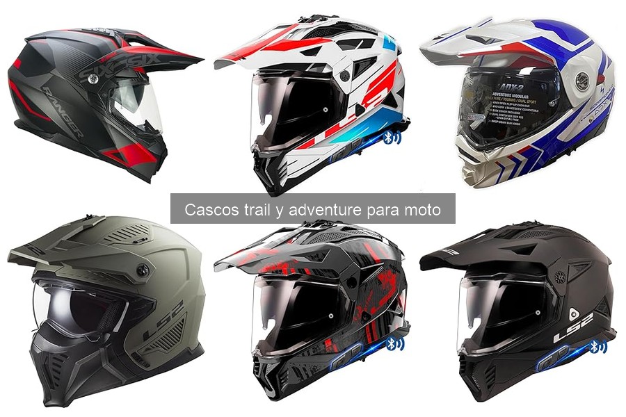 Accesorios imprescindibles para cascos trail y adventure