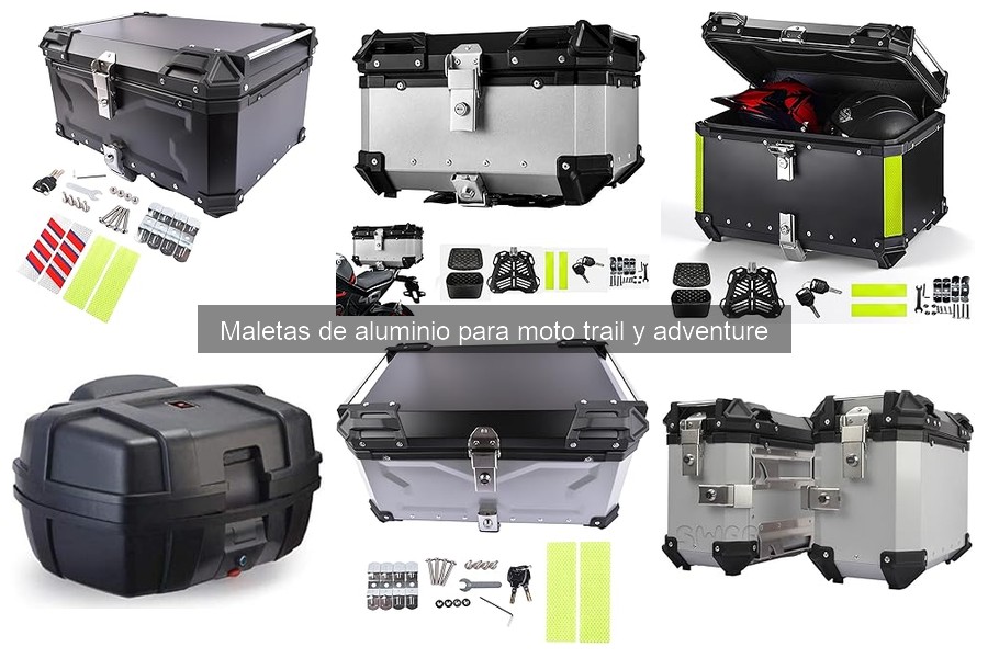 Accesorios imprescindibles para maletas de aluminio en motos