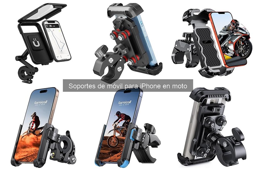 Accesorios imprescindibles para soportes de móvil en moto