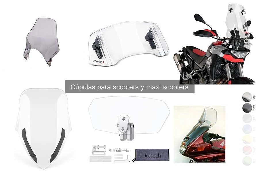 ¿Afectan las cúpulas a la estabilidad de los scooters?