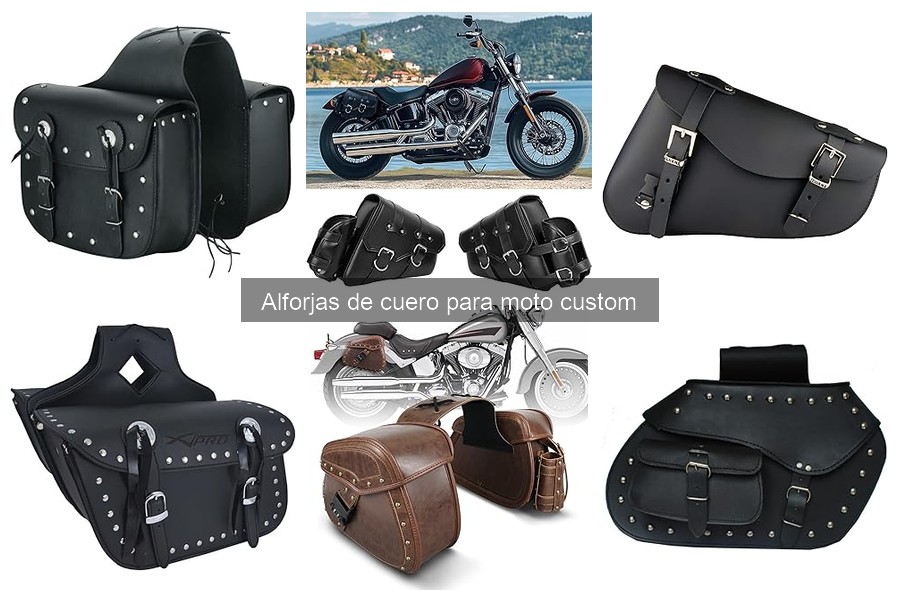 Alternativas a Alforjas de Cuero para Moto Custom