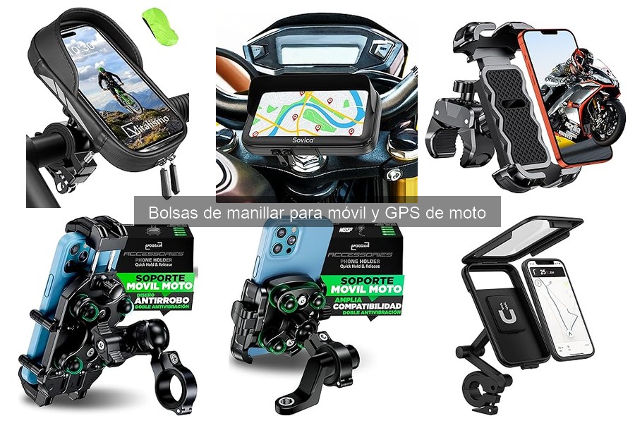 Alternativas a bolsas de manillar para móviles y GPS en moto