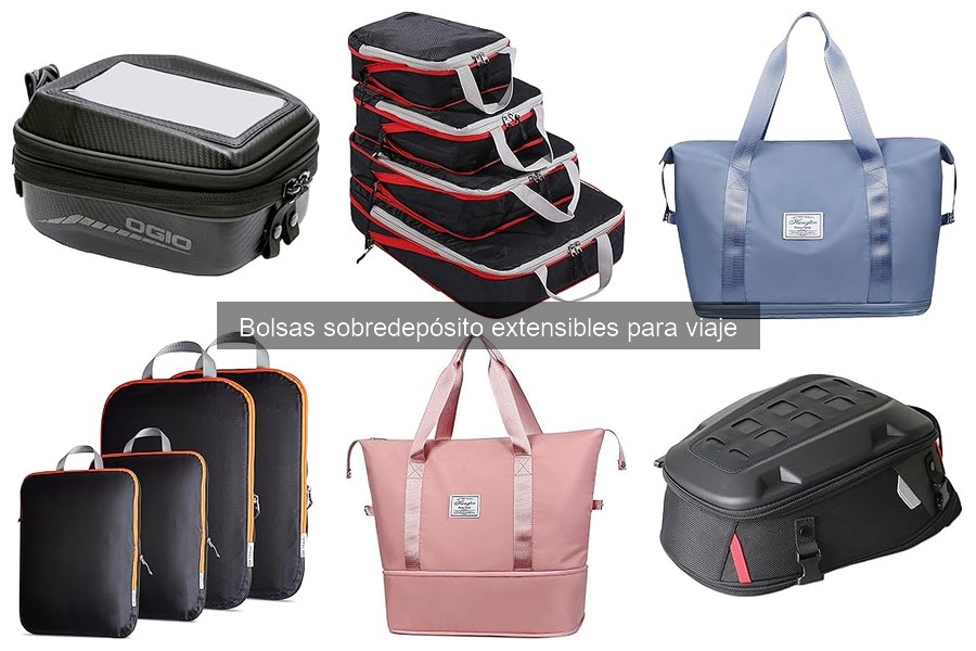 Alternativas a bolsas sobredepósito para tu moto: opciones útiles