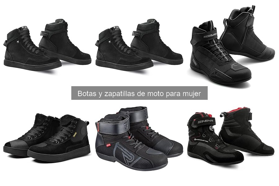 Alternativas a botas de moto mujer para climas cálidos