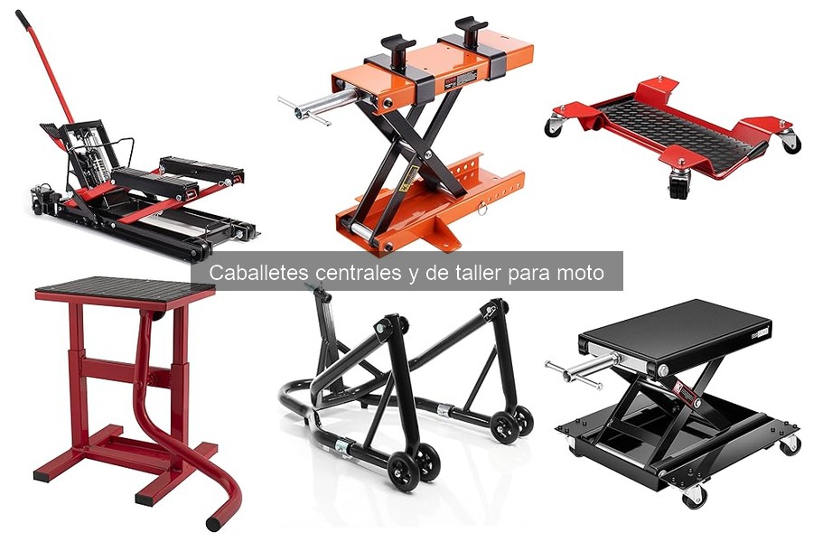 Alternativas a caballetes centrales para moto: soluciones prácticas