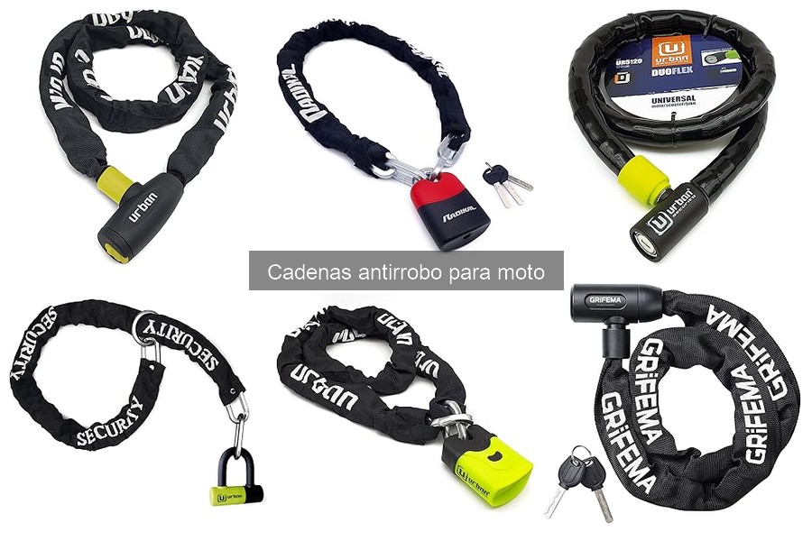 Alternativas a Cadenas Antirrobo para Moto: Opciones Seguras