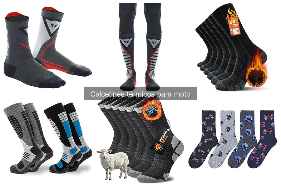 Alternativas a calcetines térmicos para motoristas