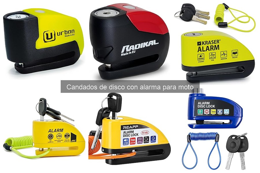 Alternativas a Candados de Disco con Alarma para Moto