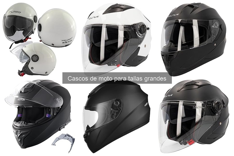Alternativas a Cascos de Moto para Tallas Grandes