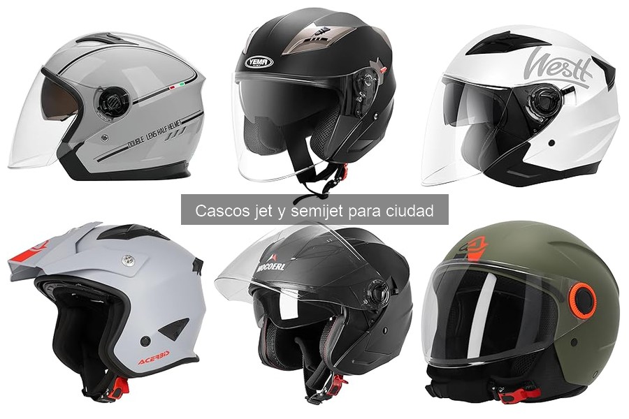 Alternativas a Cascos Jet para la Ciudad: Mejores Opciones