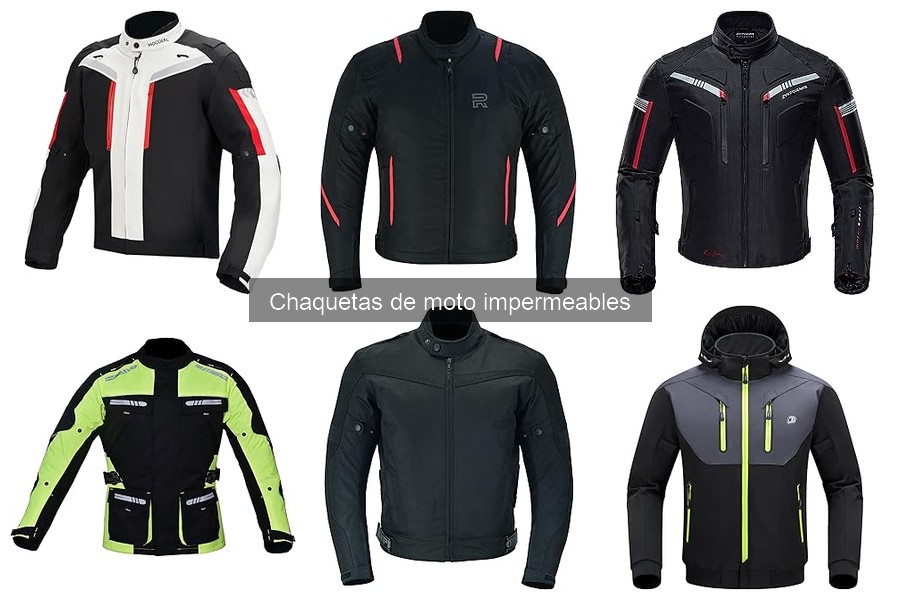 Alternativas a chaquetas de moto impermeables para motoristas