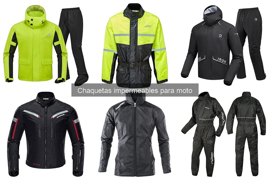 Alternativas a chaquetas impermeables para moto: ¡Descúbrelas!