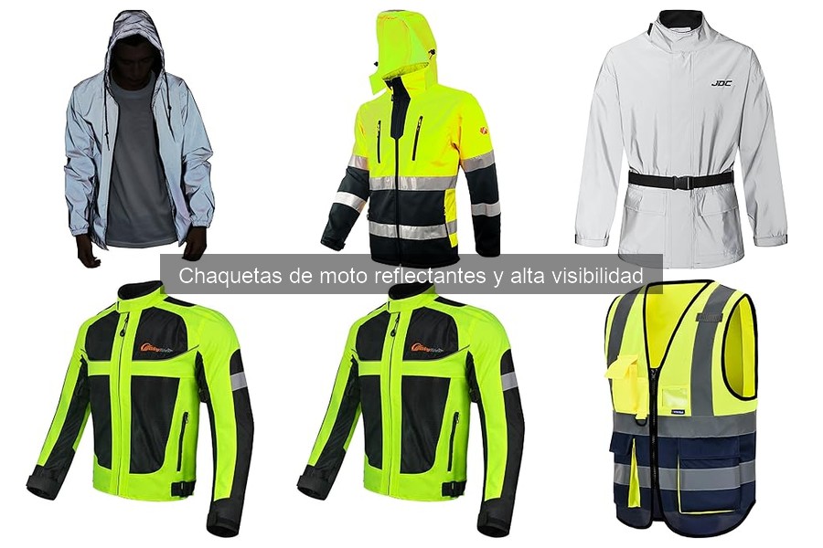 Alternativas a chaquetas reflectantes para moto