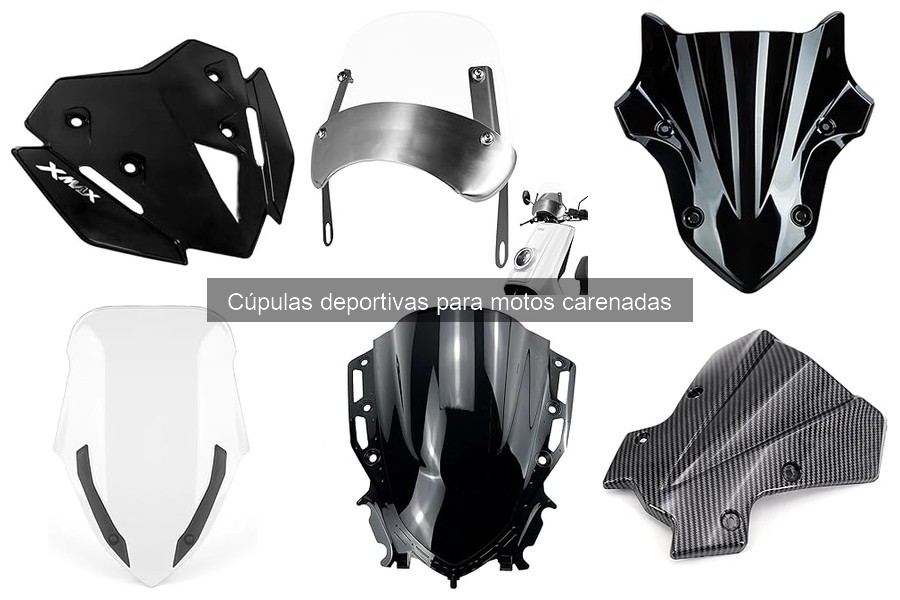 Alternativas a cúpulas deportivas para mejora aerodinámica