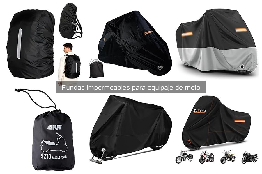 Alternativas a fundas impermeables para equipaje de moto