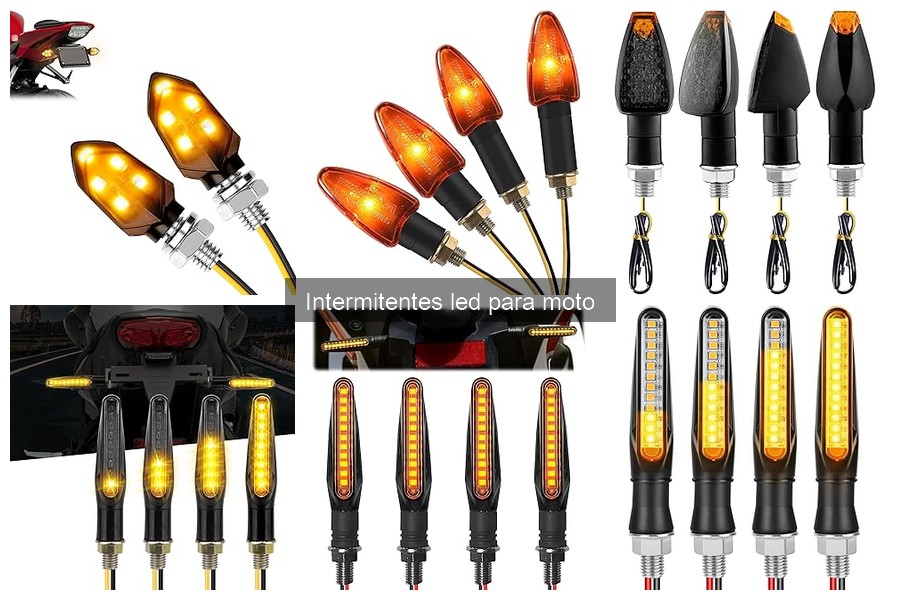 Alternativas a intermitentes LED para motos: opciones compatibles