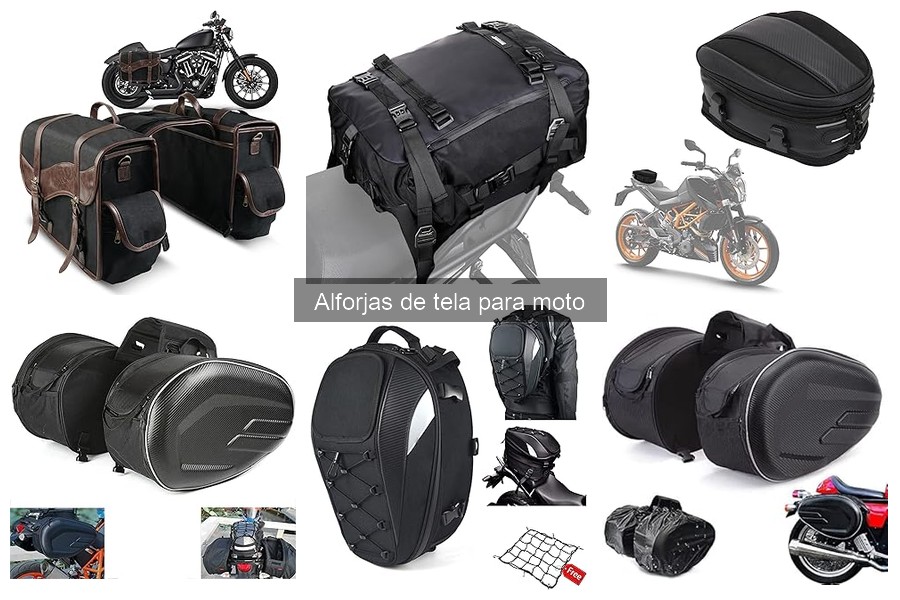 Alternativas a las alforjas de tela para moto | Guía