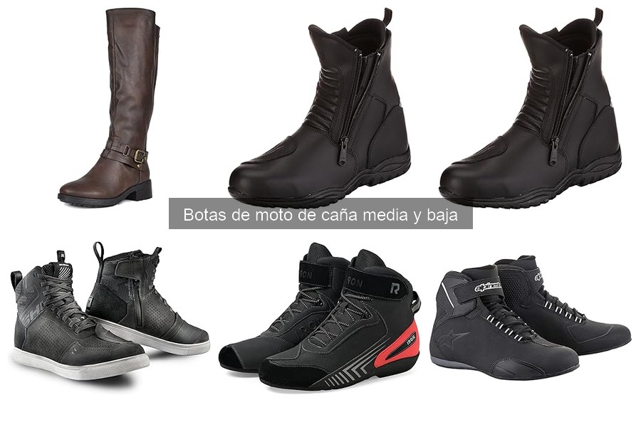 ** Alternativas a las Botas de Moto de Caña Baja