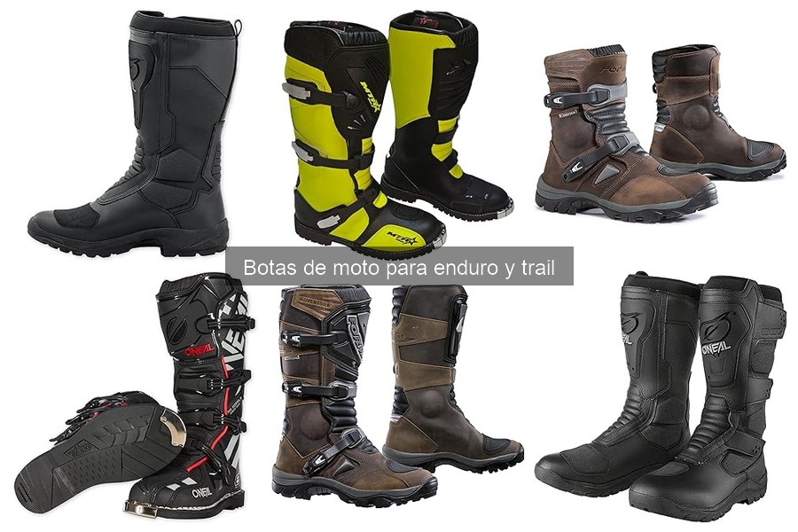 Alternativas a las botas de moto para enduro y trail