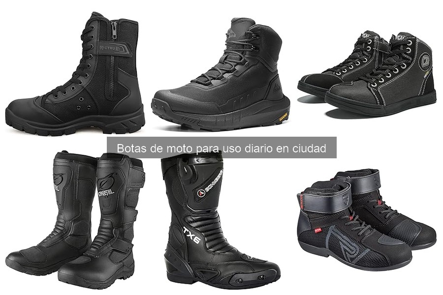 Alternativas a las Botas de Moto para Uso Diario en Ciudad