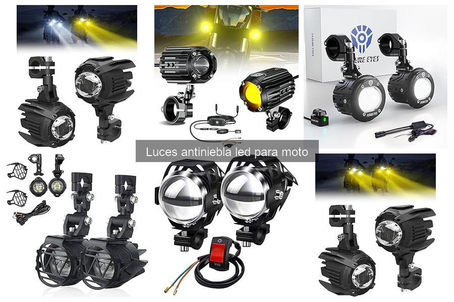 Alternativas a las Luces Antiniebla LED para Moto: Mejores Opciones