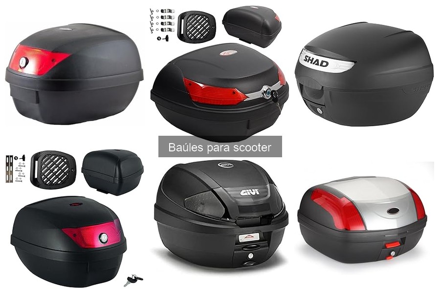 Alternativas a los baúles para scooters: soluciones prácticas