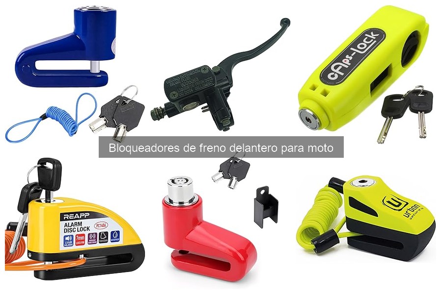 Alternativas a los bloqueadores de freno delantero para moto