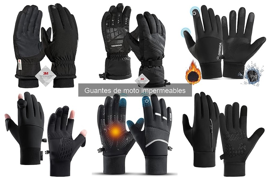 Alternativas a los guantes de moto impermeables