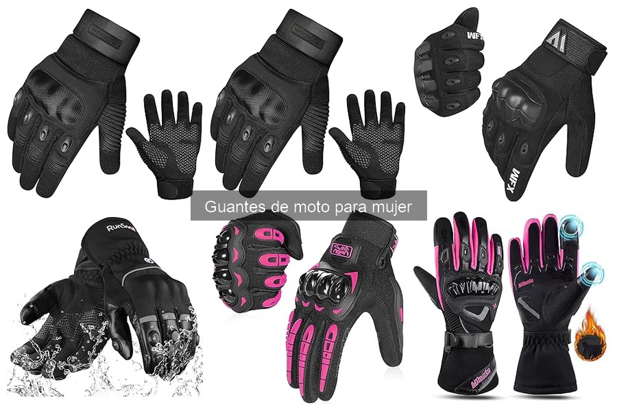 Alternativas a los guantes de moto para mujer: opciones seguras