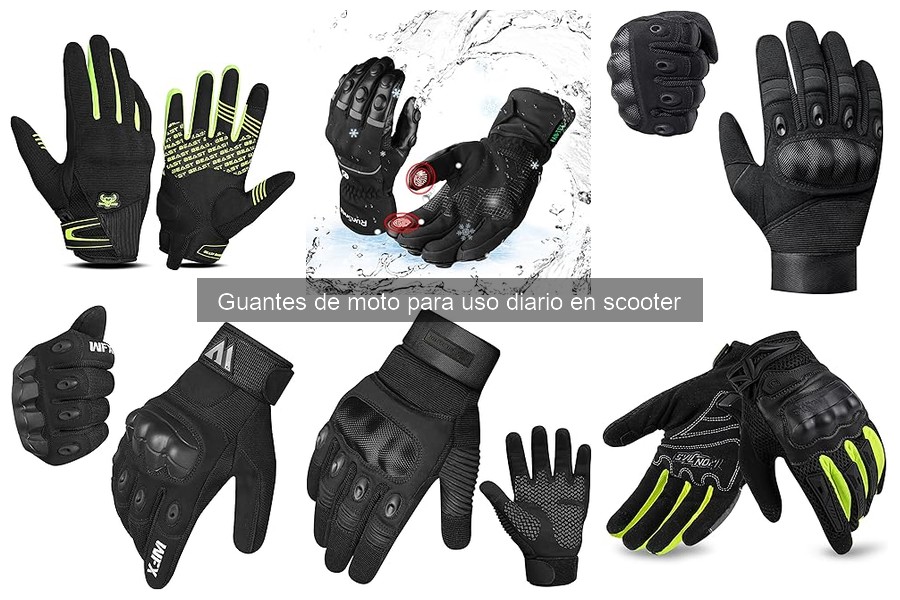 Alternativas a los guantes de moto para uso diario