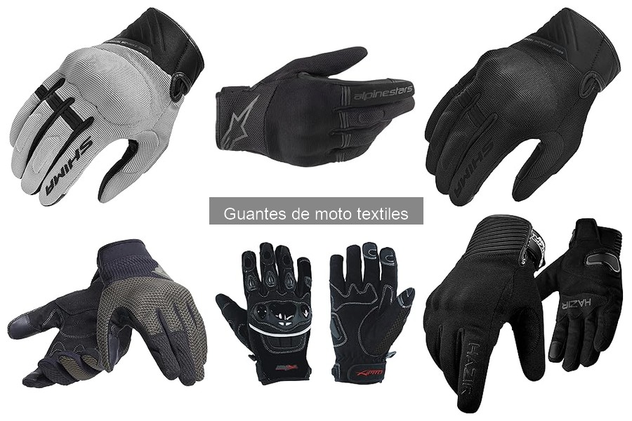 Alternativas a los guantes de moto textiles: opciones seguras