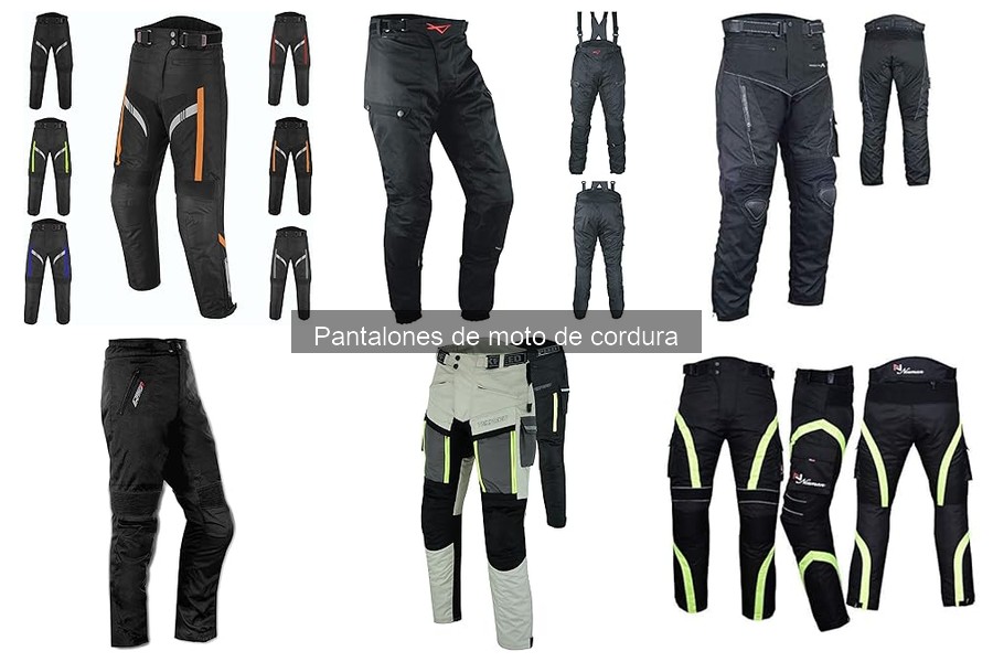 Alternativas a los pantalones de moto de cordura
