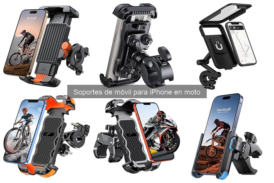 Alternativas a los Soportes de Móvil para iPhone en Moto