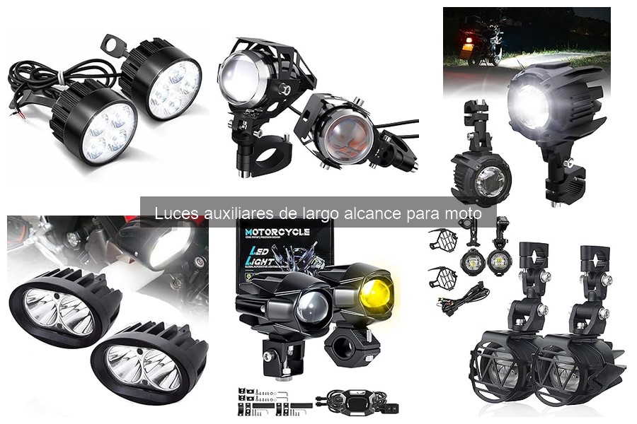 Alternativas a luces auxiliares para mejorar visibilidad en moto