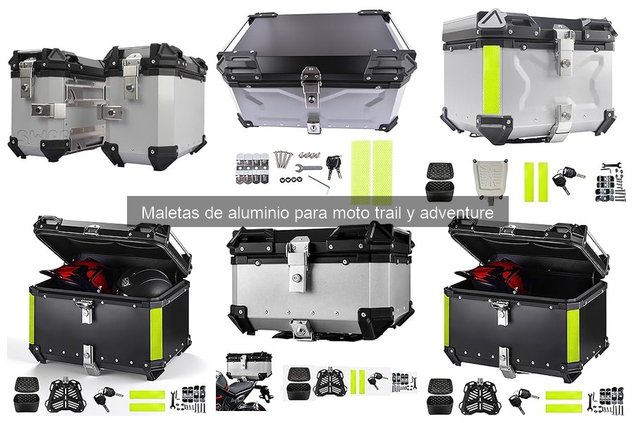 Alternativas a maletas de aluminio para moto trail y adventure