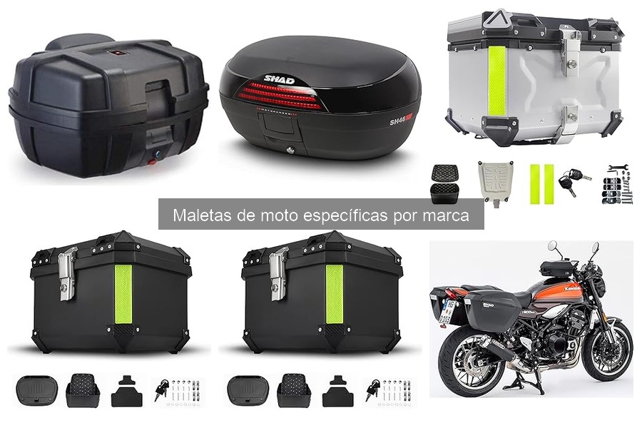 Alternativas a maletas de moto de marca: opciones recomendadas