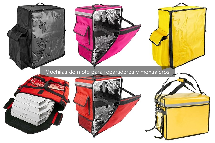 Alternativas a mochilas de moto para repartidores