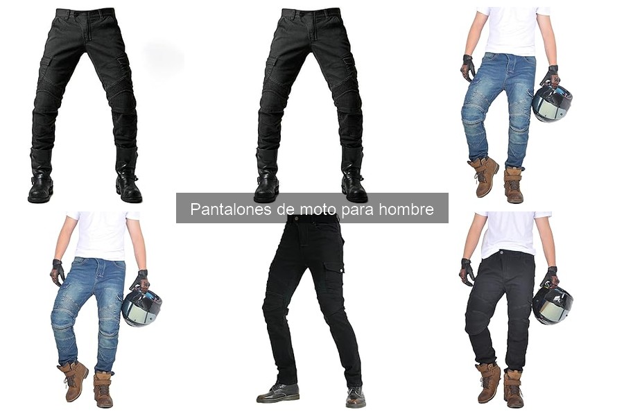Alternativas a pantalones de moto convencionales para hombres