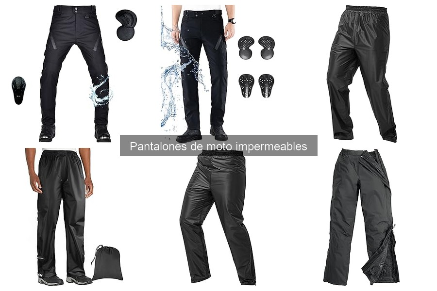 Alternativas a pantalones de moto impermeables: opciones efectivas