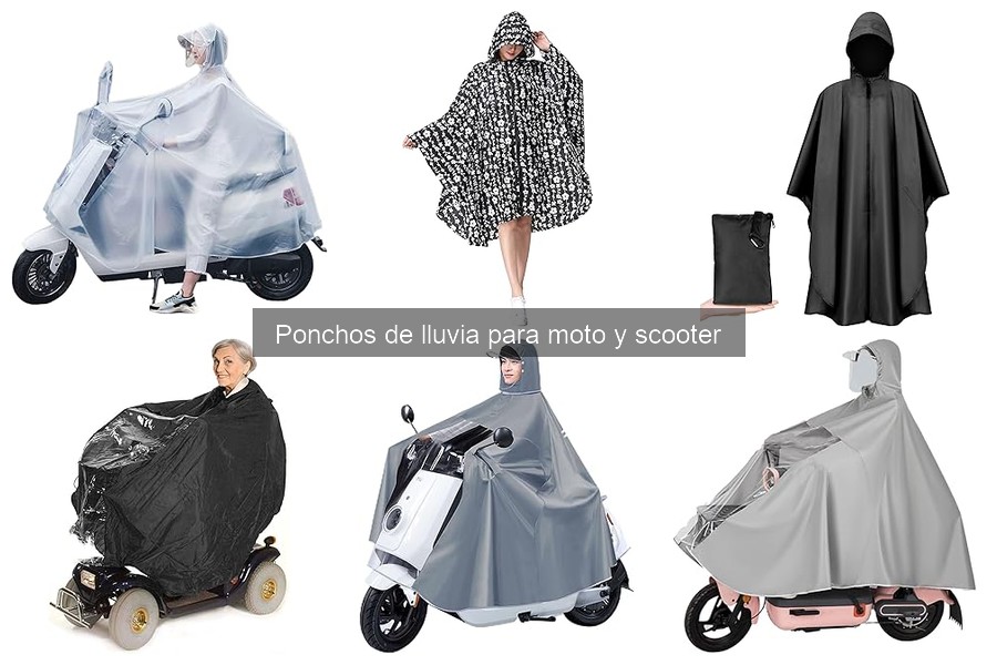 Alternativas a Ponchos de Lluvia para Motociclistas