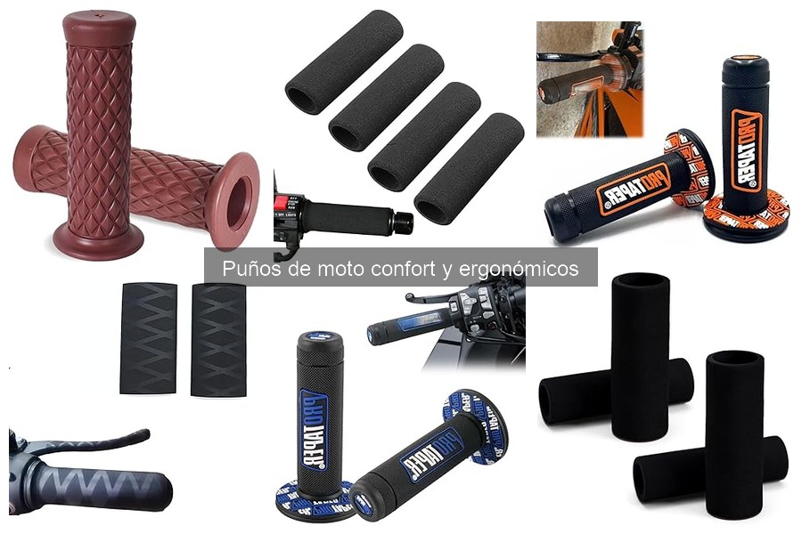 Alternativas a Puños Ergonómicos para Confort en Motos